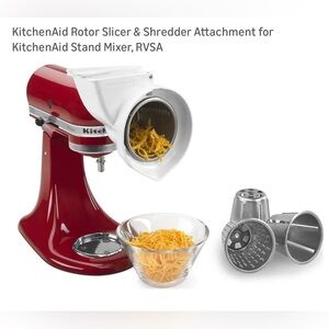 KitchenAid Slicer with Shredder Attachment - Model RVSA for stand mixer